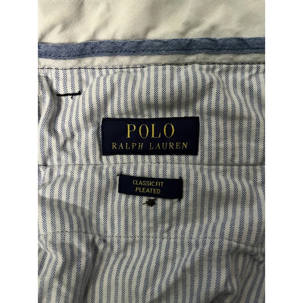 Polo Ralph Lauren Classic Fit Chino Pants Men's Size 34x34 Blue Straight Leg